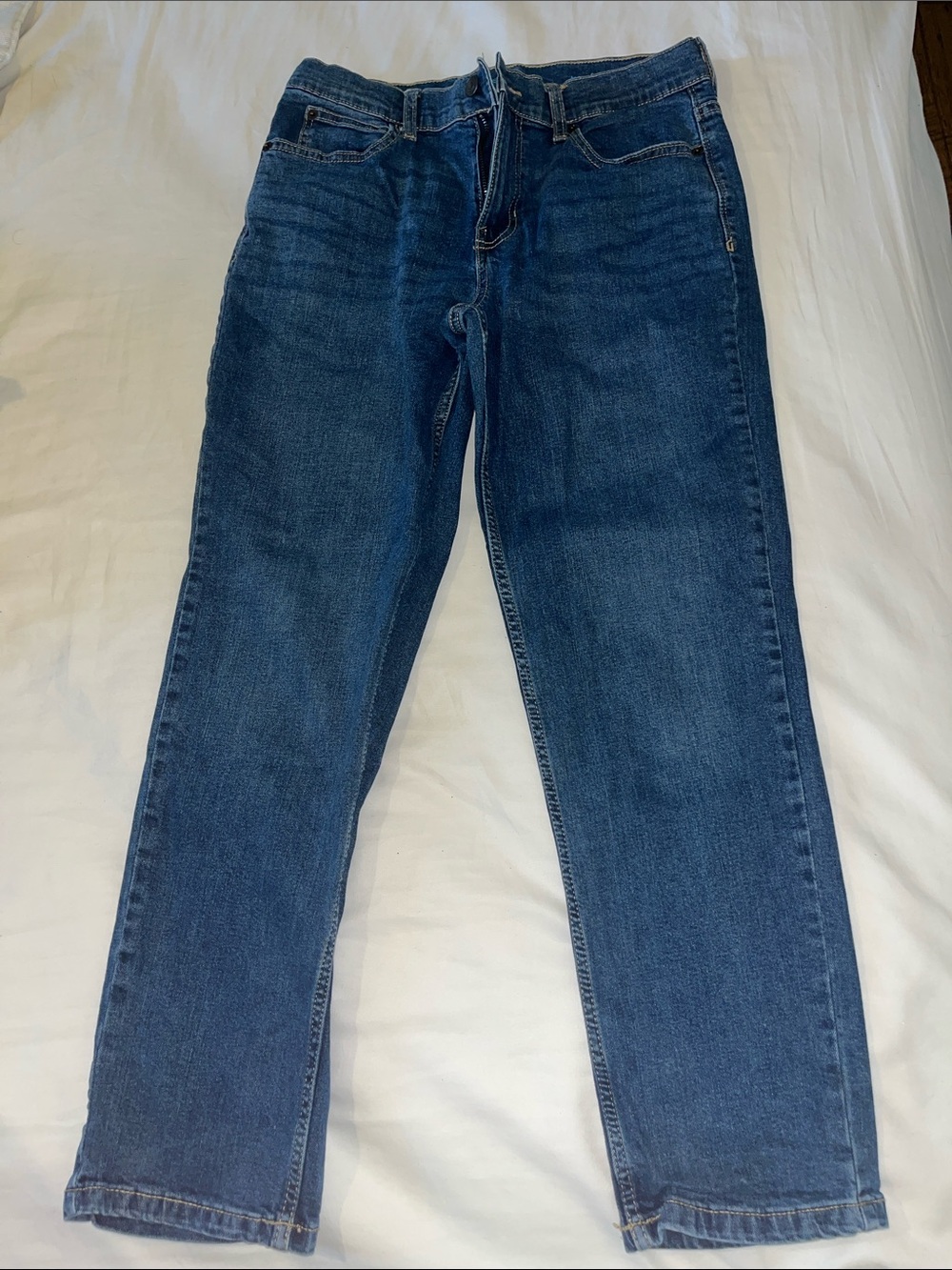 Thereabouts Boys Taper Fit Blue Denim Jeans (12 Husky)
